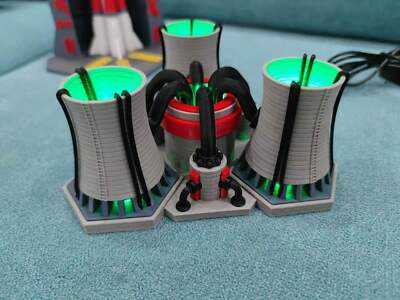 Red alert! Allied Soviet Nuclear Power Plant Model