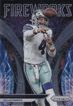 2021 Panini Prizm #F-17 Dak Prescott Fireworks