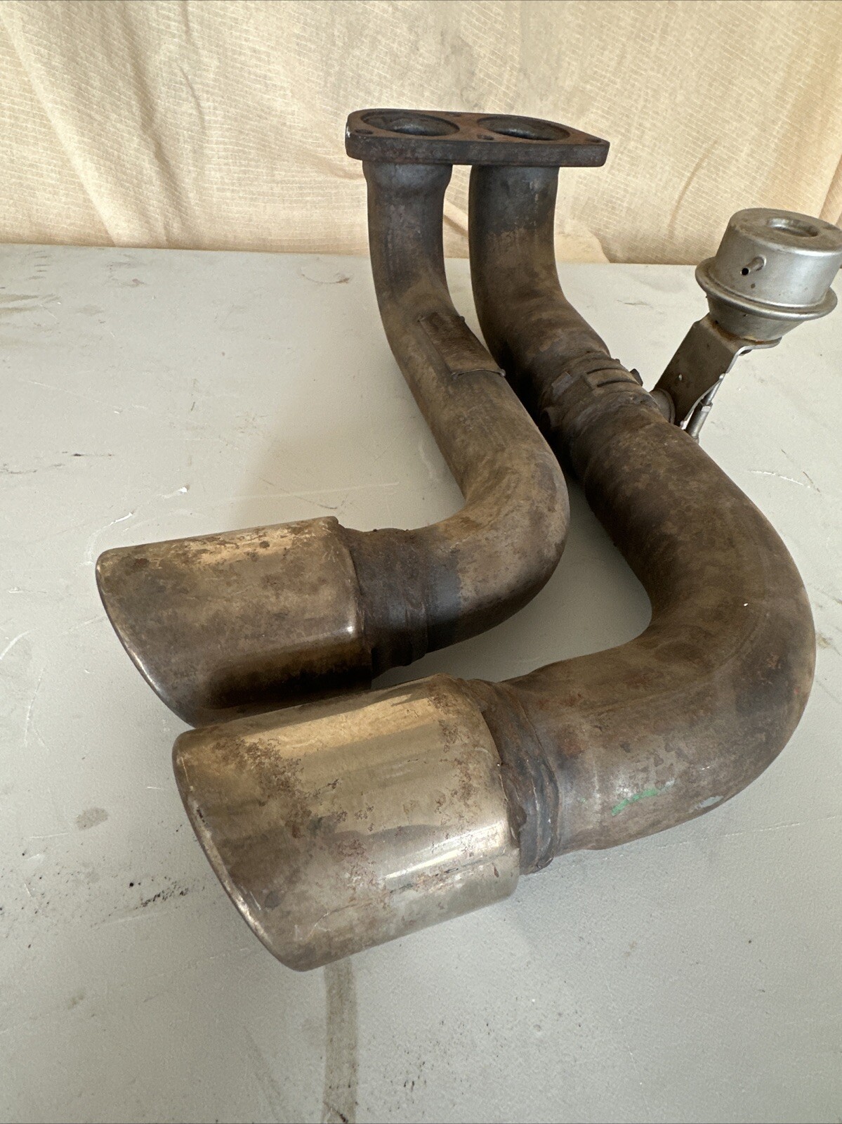 OEM Ferrari 360 F131 178769 178770 Silencer Tip Exhaust Set Pair Zeuna Starker