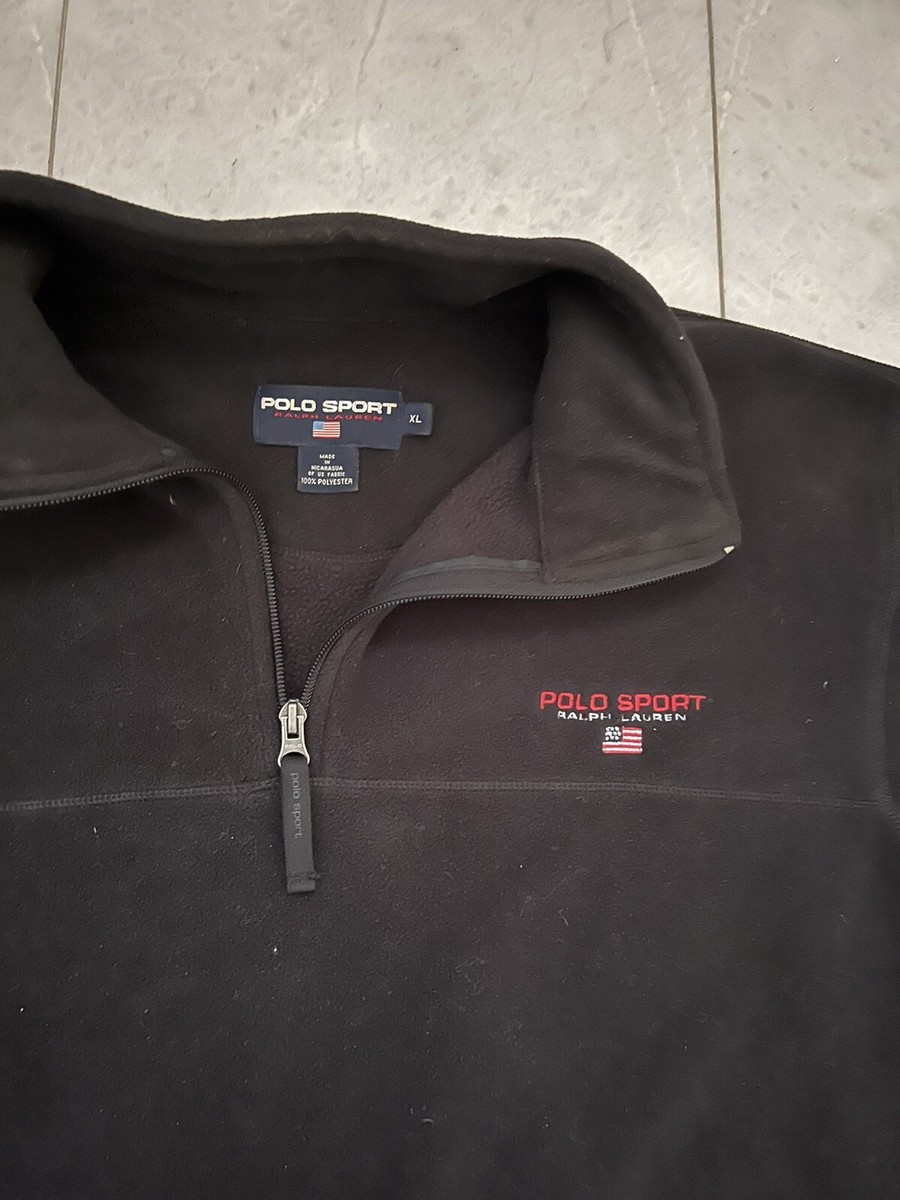 Vintage Polo Sport Ralph Lauren 1/4 Zip Fleece Pullover Vintage Polo Sport Ralph Lauren 1/4 Zip Fleece Pullover