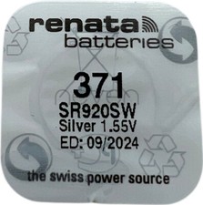 RENATA - 371 - SR920SW - BATTERY - QUARTZ