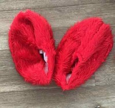 Elmo Red Adult Mascot Costume SHOES Outfit Birthday Party Halloween Cosplay