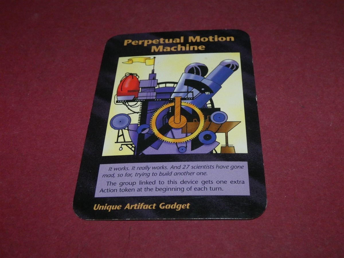 イルミナティカード　Perpetual Motion Machine　永久機関 INWO: Illuminati: New World Order: Limited: Rare: Perpetual Motion