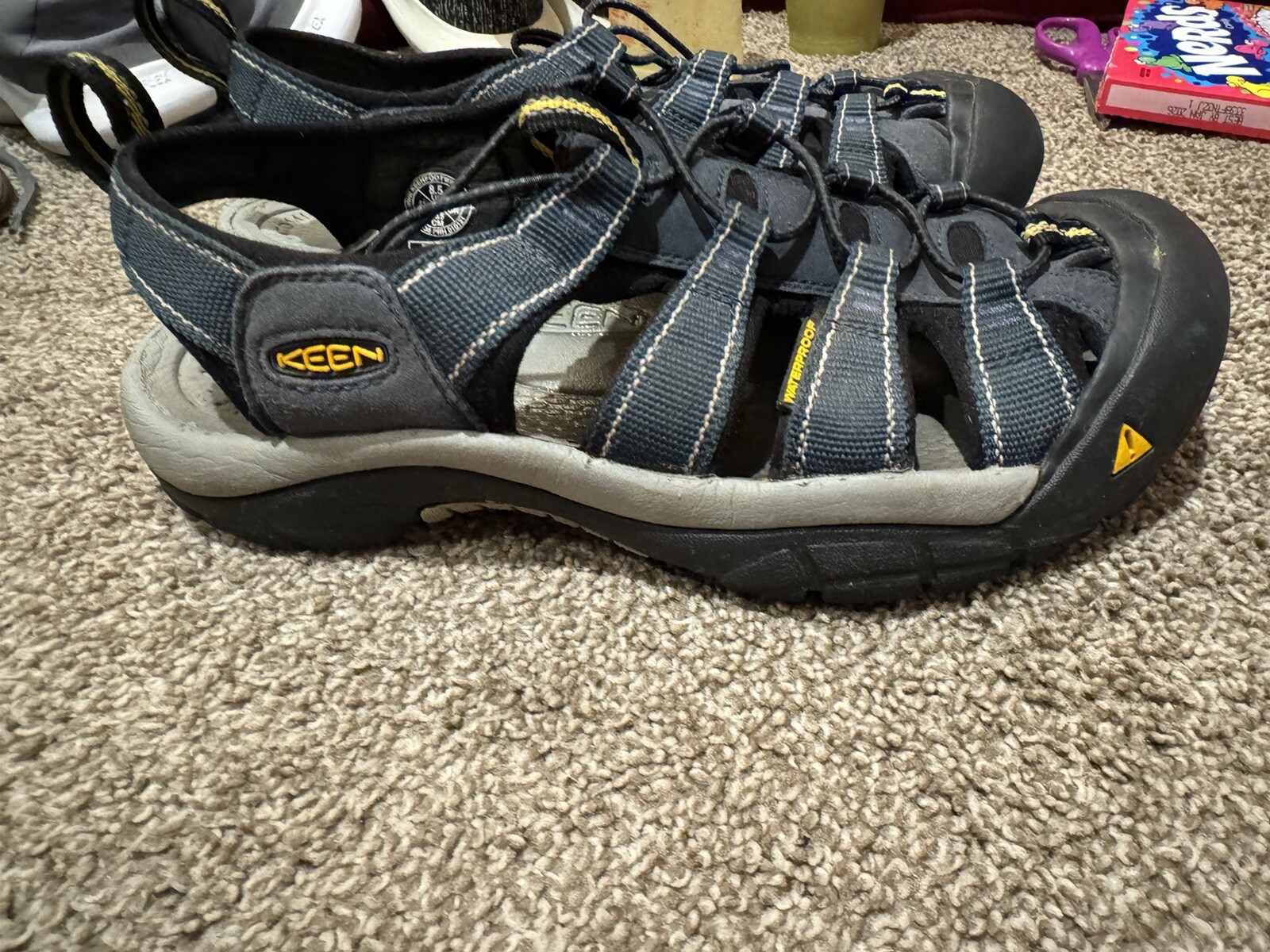 KEEN Newport sandali blu impermeabili scarpe da trekking 1001938 uomo 8 5 eu 41