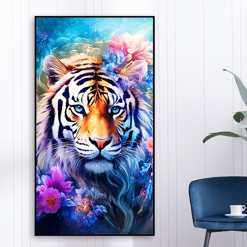 5D Diamant Painting 4 Stück 30x40 Cm Diamond Painting Bilder Tiere Hund