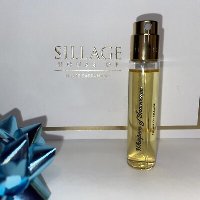 House of Sillage Whisper Of Innocence Perfume 8ml /.27 fl oz Travel  Spray