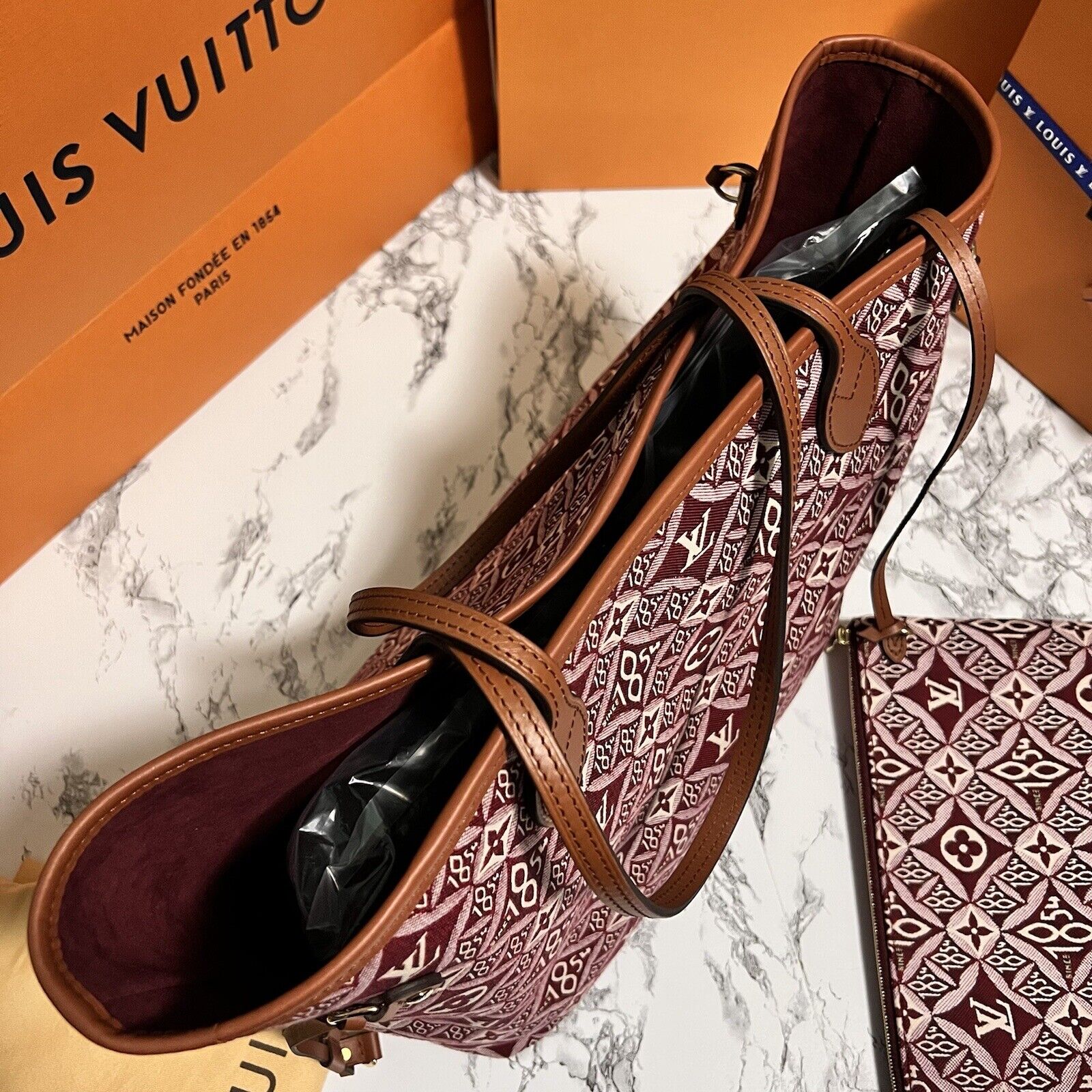 Shop Louis Vuitton NEVERFULL 2023 SS Monogram Casual Style Blended