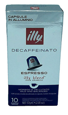 100 Illy Kaffee Entkoffeiniert Dek Deca Kapseln Kompatibel Maschinen Nespresso
