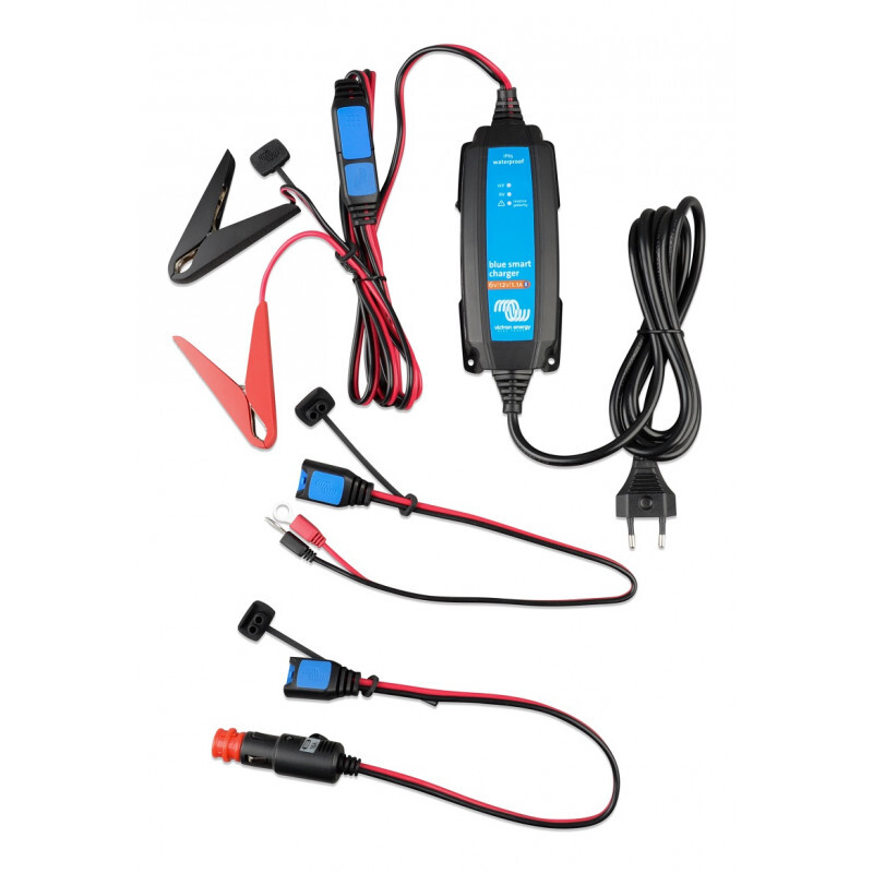 Chargeur de batterie Victron IP65 avec gestion automatique 6V 12V
