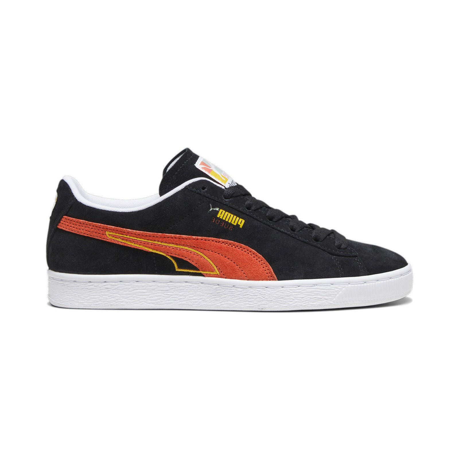 Puma Suede Бренд Love 39381301 Мужские черные замшевые кроссовки Lifestyle
