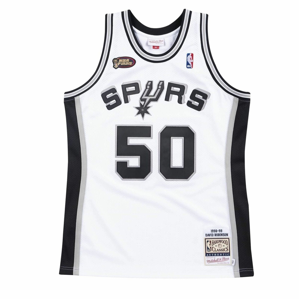 Mens Mitchell & Ness NBA Authentic Jersey 1998 San Antonio Spurs