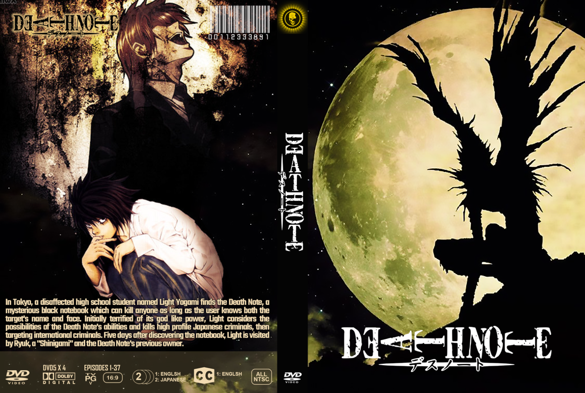 Death Note Anime Complete Series Episode 1-37 Dual Audio Eng/Jpn