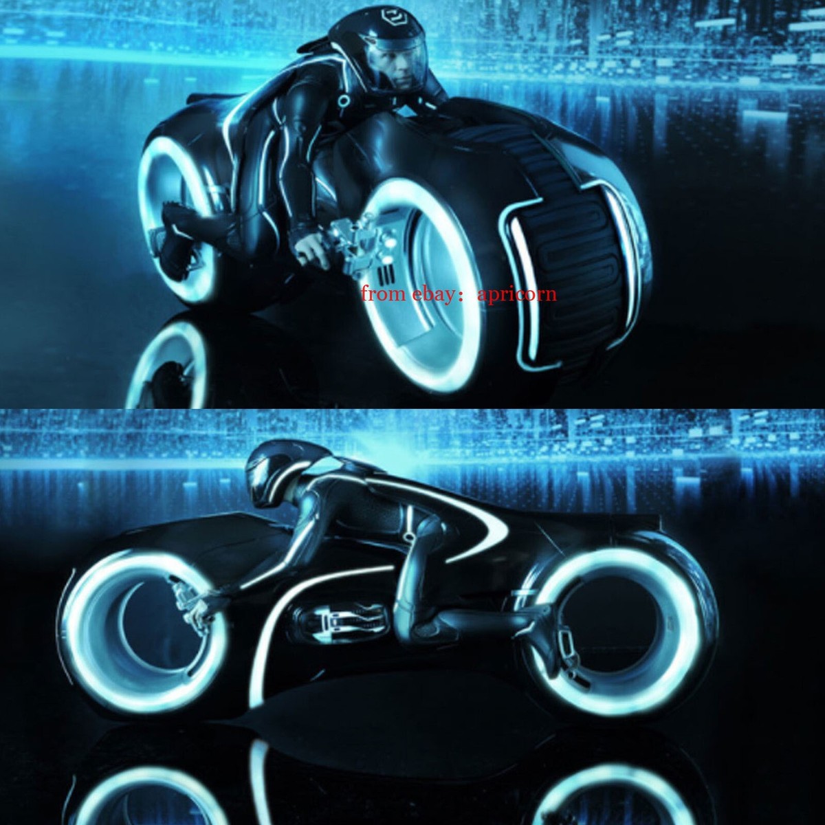 Hottoys MMS142 Tron Legacy Sam Flynn Motorcycle 1/6