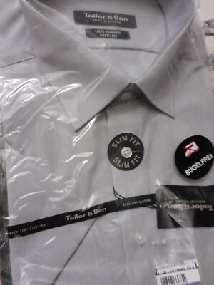 Herren Hemd, Kurzarm,Tailor &Son,neu, Verpackt Gr. 45 /46,XXL, Bügelfrei, 