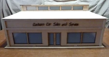 NEW-Oversize Custom Model Garage/Showroom/Store/Office 1/24-25 Diorama