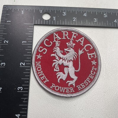Version C SCARFACE Patch (Universal / C & D Visionary On Back) S28B