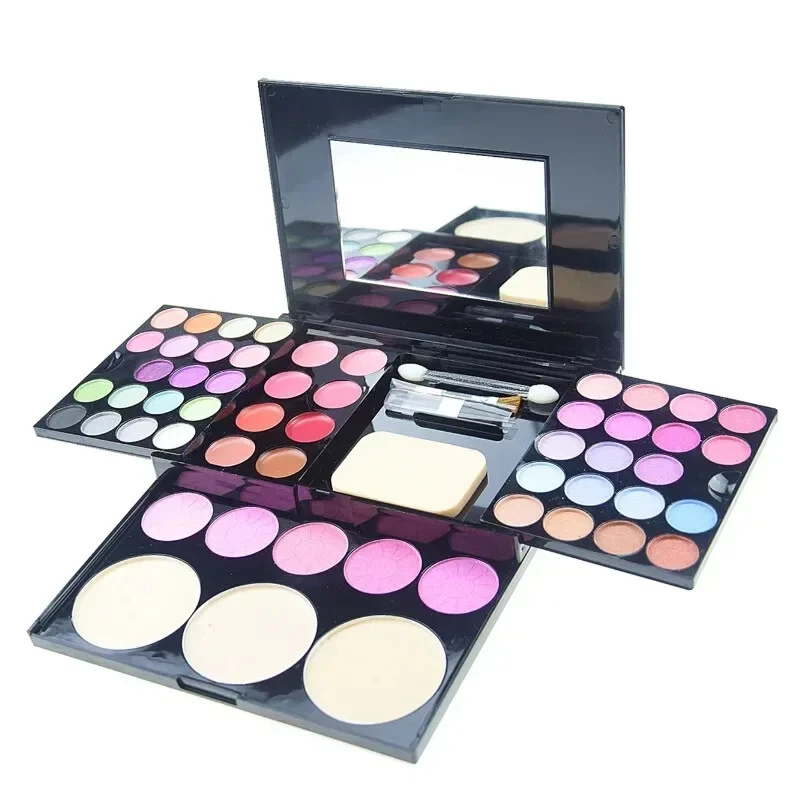 Multi Use All in One Gift Box Makeup Kit Full Set Women Eye Shadow Powder Brushe - Image 2 of 4