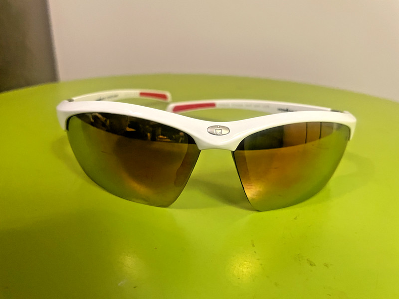 IRONMAN White Mirrored Sunglasses PRINCIPLE WHT. 100% UV Protection