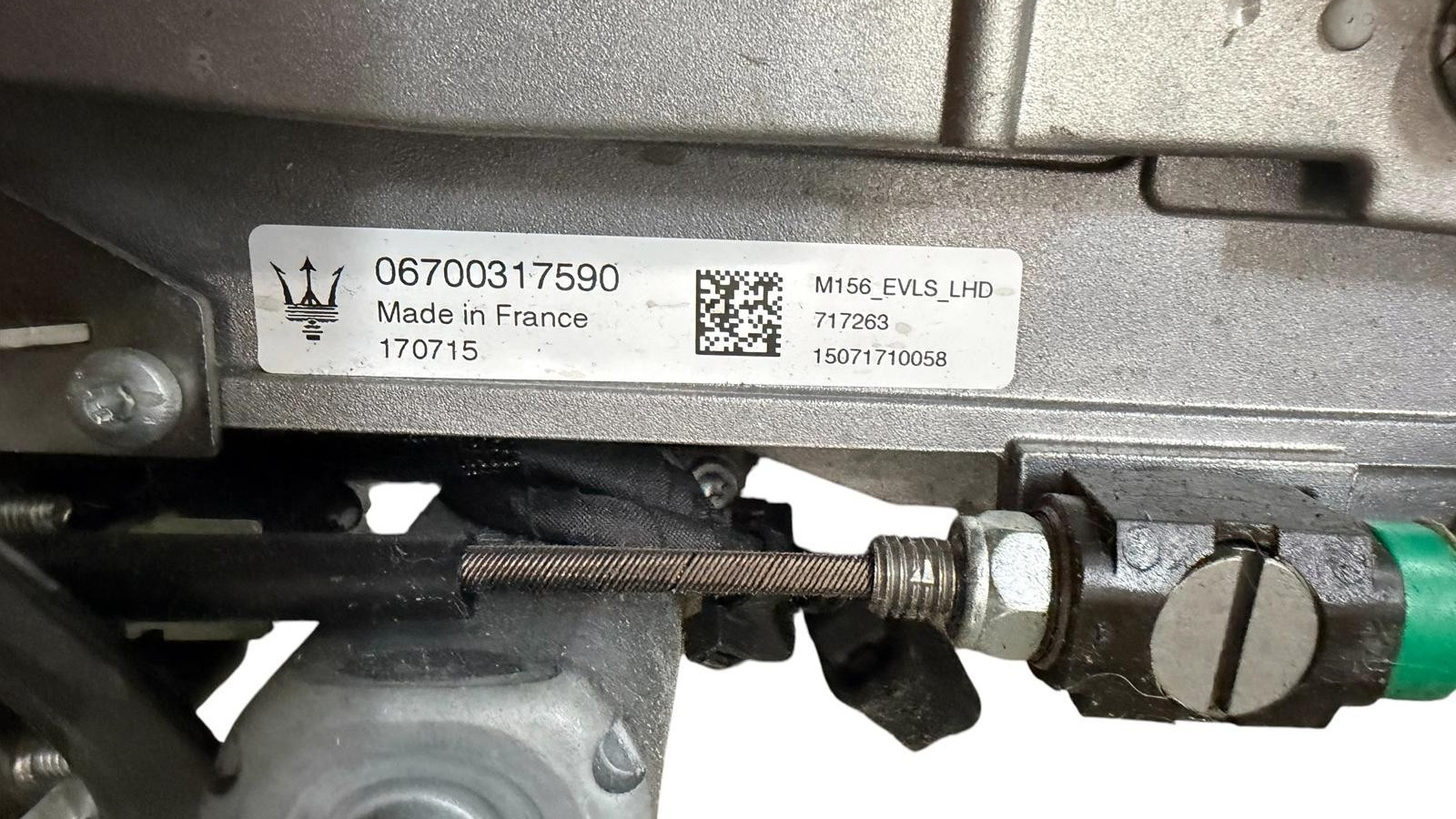  2016 MASERATI GHIBLI STEERING COLUMN W/ SHAFT OEM