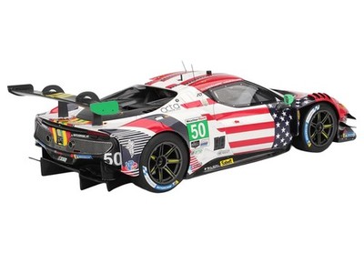 BBR Ferrari 296 GT3 #50 AF Corse 2025 IMSA Daytona Role Red 1 18