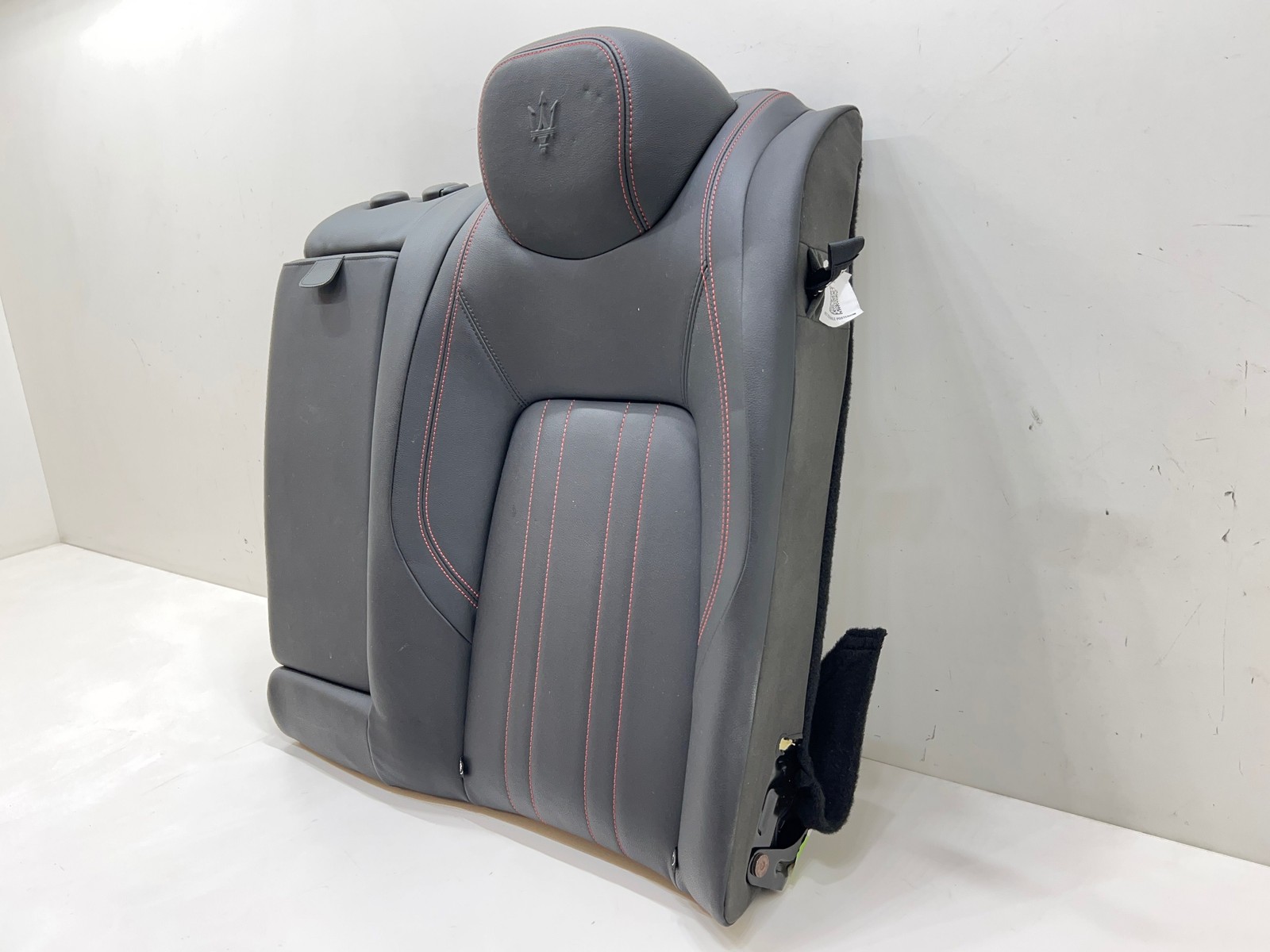 2017 - 2024 MASERATI GHIBLI REAR LEFT LEATHER SEAT UPPER CUSHION OEM BLACK_INE