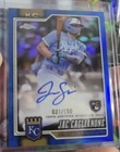 2026 Topps Chrome -Jac Caglianone RC True Blue On Card Auto /150 KC Royals