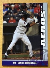 2010 Choice Akron Aeros 4 Lonnie Chisenhall NM-MT+ Rare