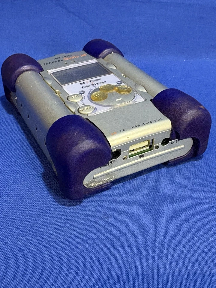 Archos Jukebox Grabadora 20 Reproductor MP3 Grabadora 20GB USB 2.0 Disco Duro PARA REPUESTOS Foto 2 de 4