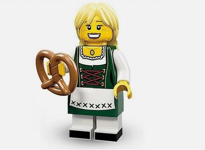Original LEGO  Minifiguras 71002 Serie 11 - Chica Tirolesa