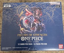 Bandai One Piece CCG Pillars of Strength Booster Box - 24 Packs