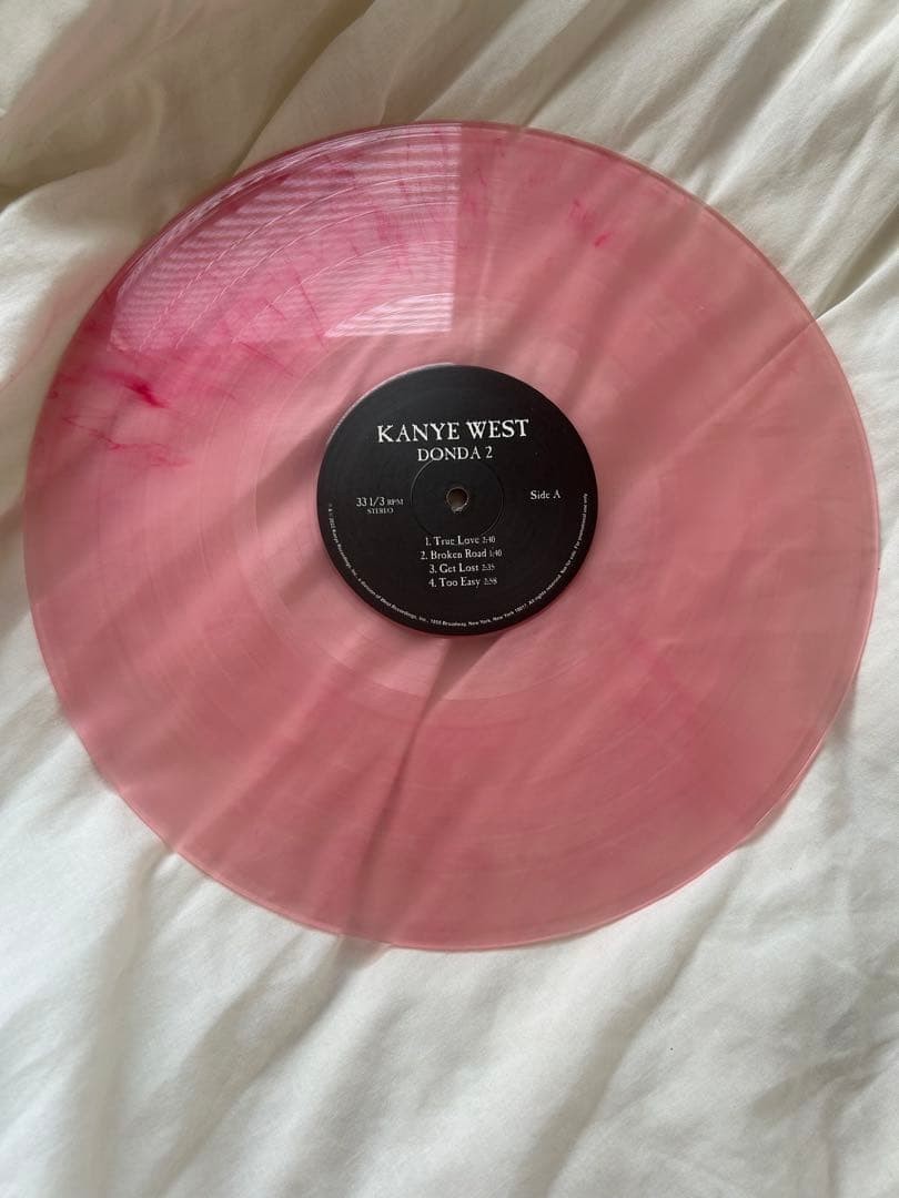 Kanye West Donda 2 Fan Made Vinyl Record Limited Press Near Mint