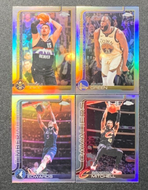 2025-26 Topps Chrome Update - Refractor - You Pick Complete Your Set
