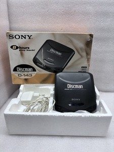 Discman Sony D143 Mega Bass D-143 Compact CD-Player DEFEKT Laser OVP