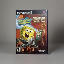 SpongeBob SquarePants Creature from the Krusty Krab (PS2 Playstation 2 Read