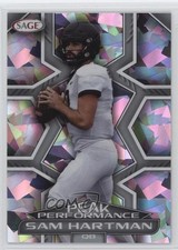 2024 SAGE HIT High Series Peak Performance Cracked Ice Sam Hartman #PK-SH 19bw