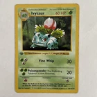 1st Edition Shadowless Ivysaur 30/102 Base Set Pokemon Card Rare HP