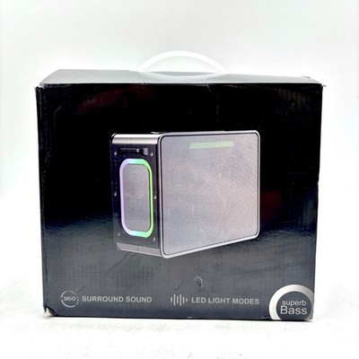 Surround Sound Portable Speaker With RGB LED Lights Model Magicbox 12
