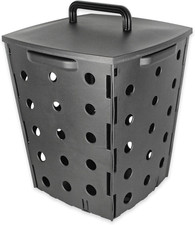 Compostiera Da Giardino 17 L - Contenitore per Composto per Rifiuti Organici - S