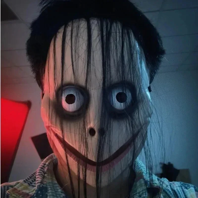 Horror Clown Maske Kostüm Halloween Party Kostüm Spukhaus Dekoration - Bild 4 von 4