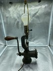 Lamp made from a Vintage ENTERPRISE No 5 Meat Grinder, Philadelphia, PA. — photo 3