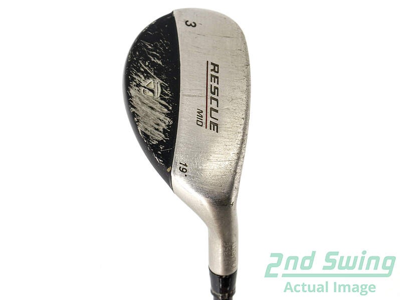 TaylorMade Rescue Mid Hybrid 3 19 Degree Graphite Stiff Right Handed 40.25 Inch Golf Club