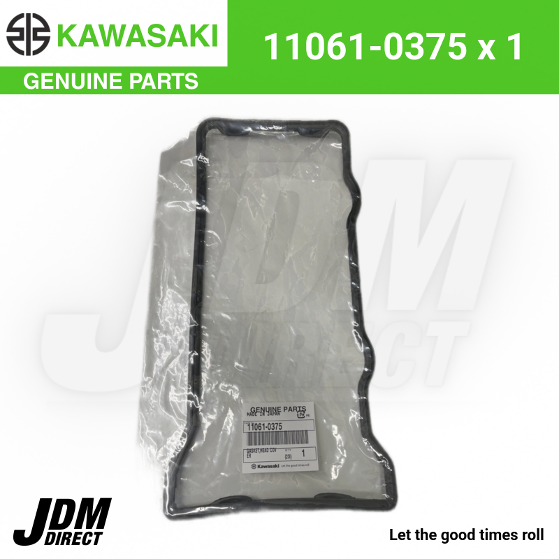 ちゃけ 2009 - 2024 GENUINE OEM KAWASAKI NINJA ZX-6R HEAD COVER GASKET