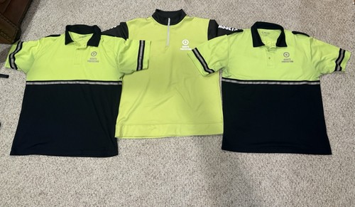 Target AP Security Shirts XXL Assets Protection Lot Quarter Zip T Shirts