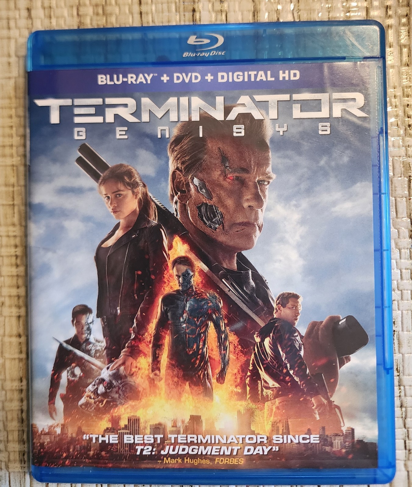 Terminator Genisys (Blu-ray + DVD + Digital HD) DVDs