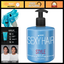 Extreme Hold Hair Gel - Non-Flaking Formula for All Hair Types - Strong Styling