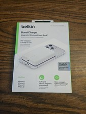 Belkin BOOST  CHARGE 2.5K Magnetic Wireless Power Bank SEALED 