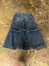 Vintage 90s Original JNCO Mug Shot Wide Leg Denim Jeans Size 34