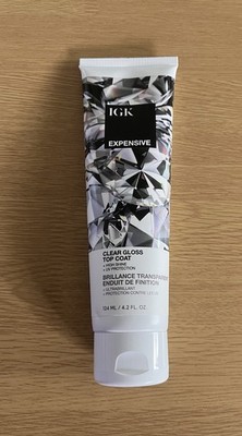   IGK Expensive Clear Gloss Top Coat 4.2oz   Shine, Protect & Enhance!  