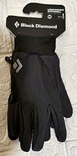Guanti Softshell Leggeri Black Diamond - Nero - Taglia Media - Nuovi