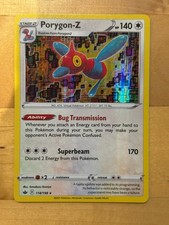 Pokemon TCG Porygon-Z 118/198 SWSH06: Chilling Reign Holo Rare NM